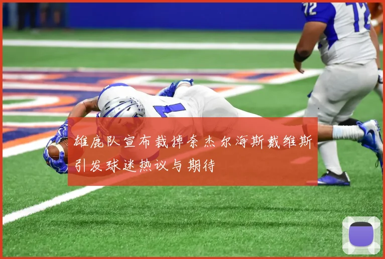雄鹿队宣布裁掉奈杰尔海斯戴维斯引发球迷热议与期待